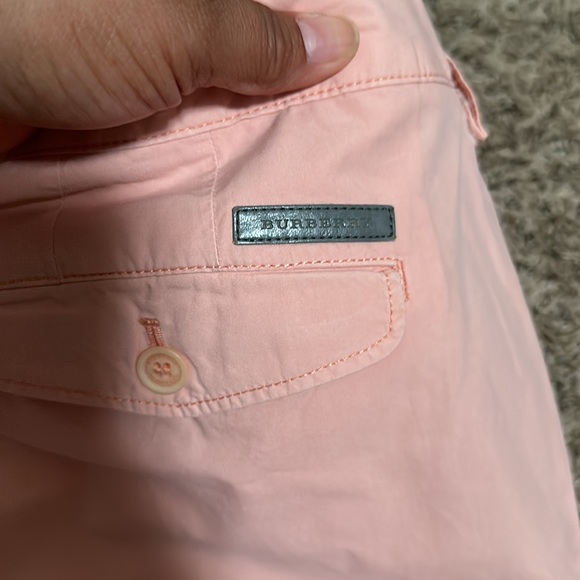 Burberry Men’s Peach Slim Fit Chino Pants - Picture 8 of 11